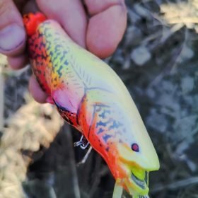 РЪЧНО ИЗРАБОТЕН ВОБЛЕР СОМ ЕЛЕКТРИКОВ ЦВЯТ -11.5СМ|||||||