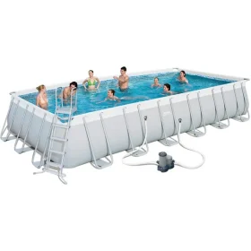 Сглобяем басейн Bestway 7.32x3.66x1.32м