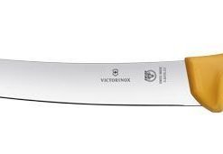 Професионален касапски нож Swibo® извито, твърдо острие 220 mm