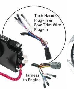 Дистанционен пакет MERCURY за извънбордови двигатели от 8 hp до 20 hp