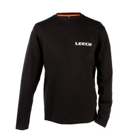 Черна блуза с дълъг ръкав - LEECH