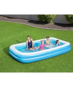 Надуваем басейн Bestway 305х183х46