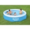 Надуваем басейн Bestway Fast Set Pool 305x66 см