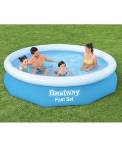 Надуваем басейн Bestway Fast Set Pool 305x66 см