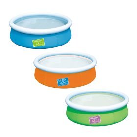 Надуваем басейн Bestway My first Fast Set Pool 152x38см