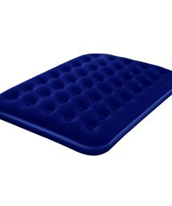Надуваем матрак Bestway Flocked Airbed (191х137x22)