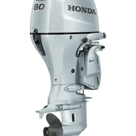 Извънбордов двигател HONDA BF80AK1 LRTU с дълъг ботуш, ел. старт, дистанционно, ел. повдигане и генератор 35A 
