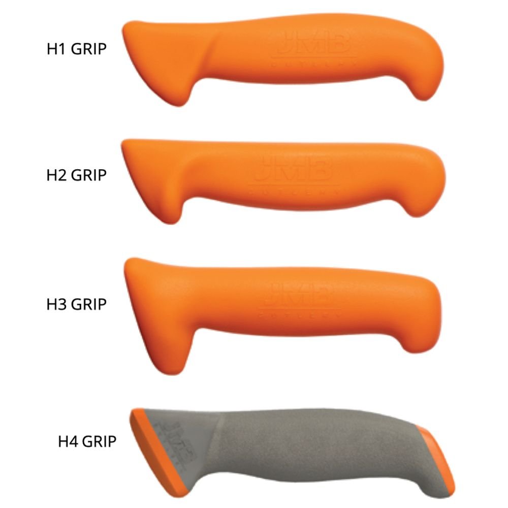 Нож JMB за обезкостяване H2-grip, прав, твърд, син - Image 2