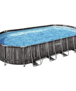 Сглобяем басейн Bestway POWER STEEL 732x366x122см