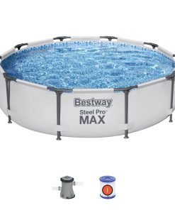 Сглобяем басейн Bestway с филтърна помпа - 305x76см
