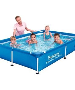 Сглобяем басейн Bestway Splash Frame 221x150x43см