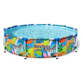Сглобяем басейн Bestway Steel Pro 305x66см|