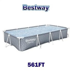 Сглобяем басейн Bestway Steel Pro 366х201х66см