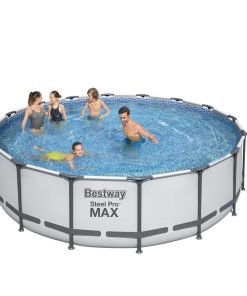 Сглобяем басейн Bestway Steel Pro 488x122см с помпа