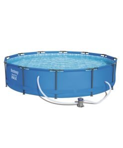 Сглобяем басейн Bestway Steel Pro Frame Pool 366x76см