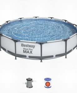 Сглобяем басейн Bestway Steel Pro Max 366x76см