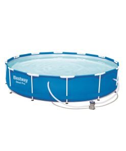 Сглобяем басейн BestwaySteel Pro 366x76см. с помпа
