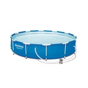Сглобяем басейн BestwaySteel Pro 366x76см. с помпа