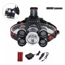 АКУМУЛАТОРЕН ЧЕЛНИК С 5 LED ДИОДА - T6 HEAD LIGHT|АКУМУЛАТОРЕН ЧЕЛНИК С 5 LED ДИОДА - T6 HEAD LIGHT|