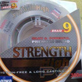 Daiwa Strength Braid 9 Multi Color 300 метра