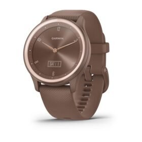 vívomove® Sport - Cocoa корпус и силиконова каишка с Peach Gold акценти - Portmoneta.bg