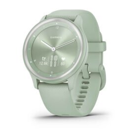 vívomove® Sport - Cool Mint корпус и силиконова каишка с Silver акценти - Portmoneta.bg